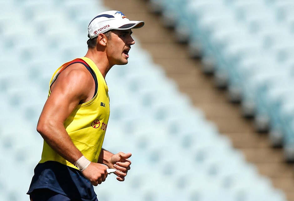 AFL 2016 Training - Adelaide Crows 090216 Crows captain Taylor Walker - Adelaide Crows